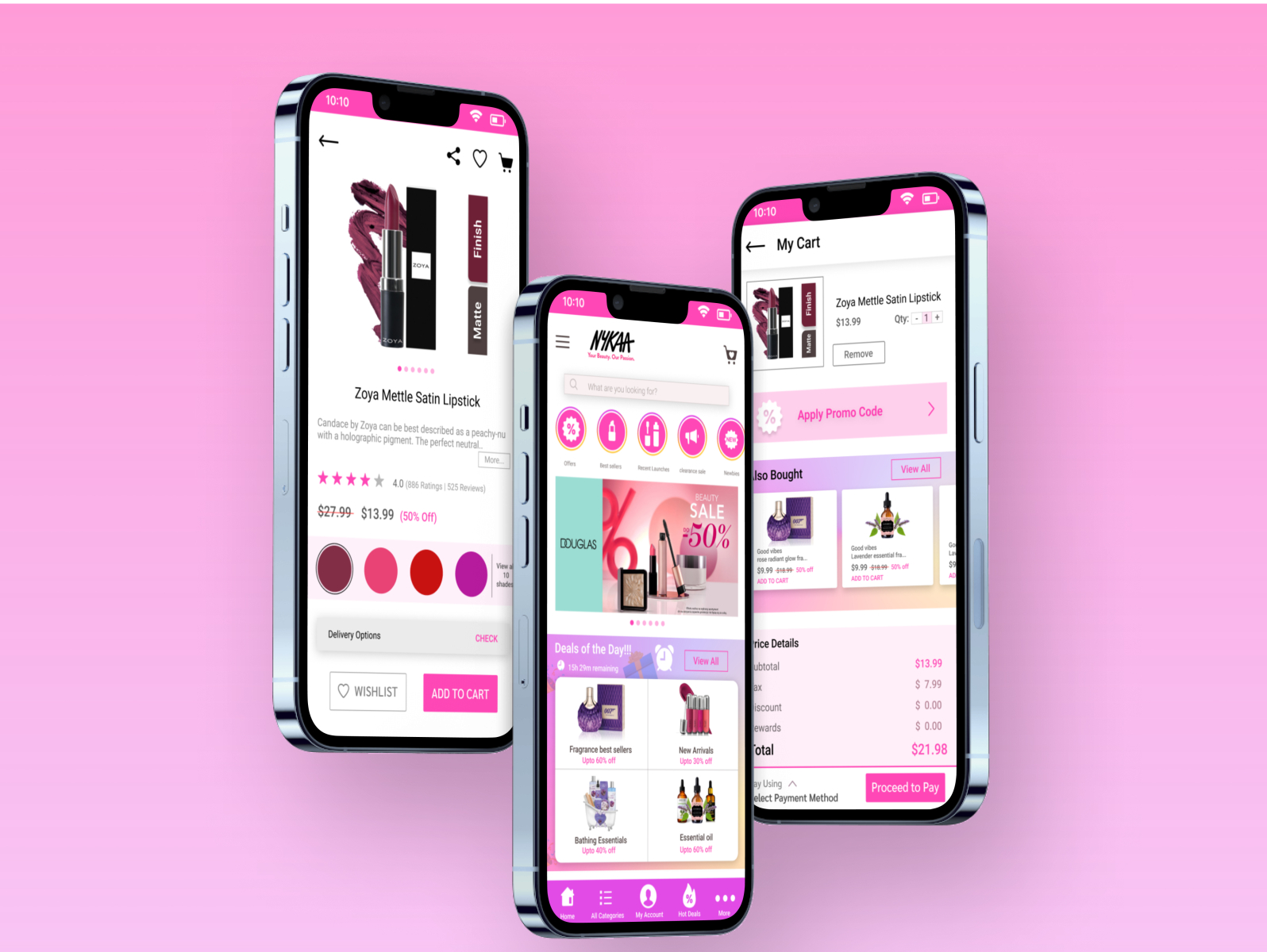 Makeup App Ui by Deep Biswas on Dribbble