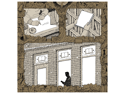 A Story in 26 Parts – Illustration illustration