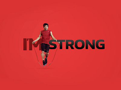 Im Strong ad sports