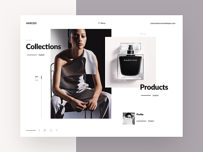 Fashion designer homepage collections designer fashion hero home photography portfolio product slider