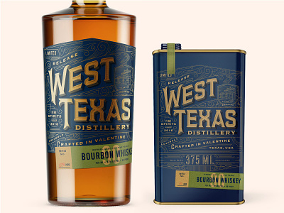 West Texas Distillery distillery gin packaging spirits stout west texas whiskey
