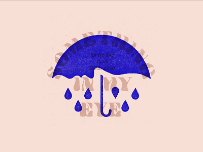 Rainy Day lockup logo rain rainy day