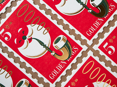 Stout Holiday Cards III illustration san francisco stout typography