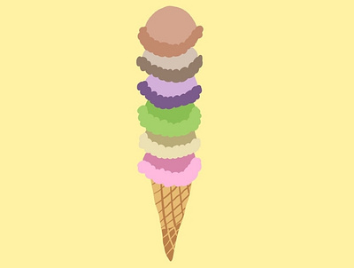 Ice Cream 3d animation branding design graphic design illustration logo motion graphics ui ux vector