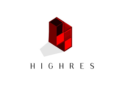 Highres Marketing branding graphic design logo