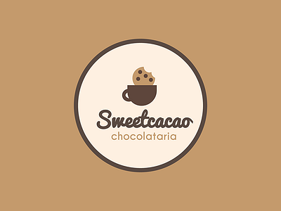 Branding // Sweetcacao branding brown logo