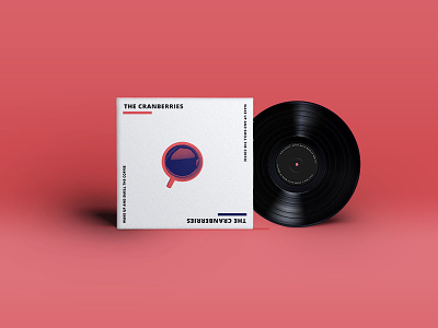 Graphic Design // Redesign - The Cranberries cover album graphic design music pink redesign