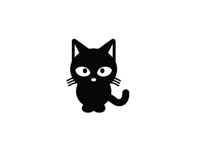 Kitty Logo animal cat kitten kitty logo meow pets vector