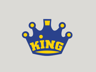 King Crown Logo business crown eps food golden king modern restaurant shop vector