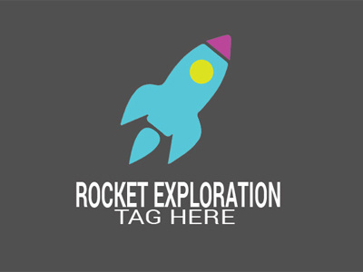 Rocket Exploration air plane classic exploration fire logo merine power rocket rocket logo skyline startup