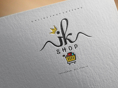 IK SHOP OFFICIAL STORE 3d animation branding graphic design logo motion graphics ui