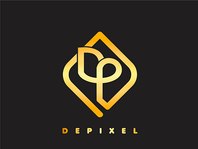 Logo Depixel Photo 3d animation branding graphic design logo motion graphics ui