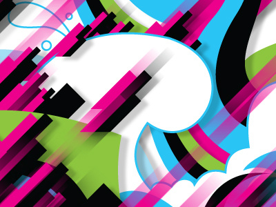 Dynamic shapes abstract blue clouds color colorful costum design dimensions dynamic graphic design green illustration magenta motion round shadows shapes sharp vector water wave