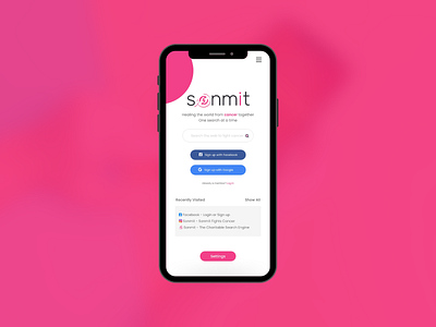 Sonmit App - Healing the world from cancer