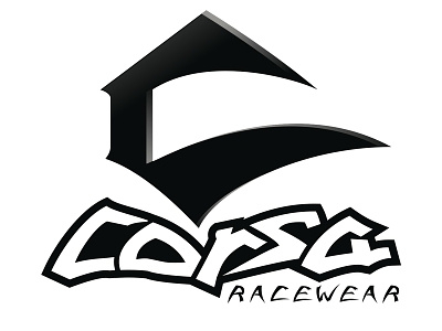 Corsa Racewear Logo bike bmx design extreme sport logo