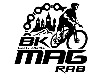 BK Mag Logo bike club cycling mountain bike mtb rab