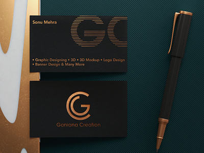 Business Card Design Goniana Creation