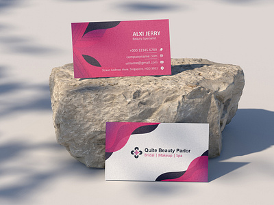 Business Card Design Elegant Look