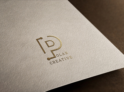 Polar Creative Logo Branding 3d branding business card design design graphic design illustration logo mockup vector