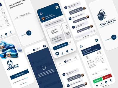 Medicine Purchase & Delivery Related App branding clean creative design graphic interaction design interface minimal simple ui user experience userinterface ux uxdesign