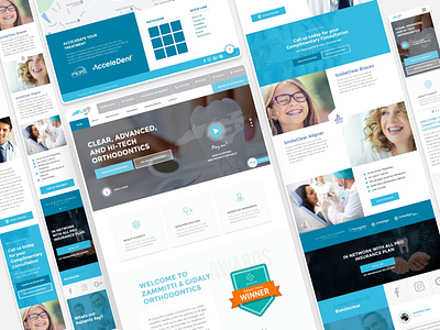 UX & UI DESIGN CONCEPT branding clinic color creative dental care graphic hospital interface orthodontics typography ui uidesign user experience user interface ux uxdesign uxdesigns white