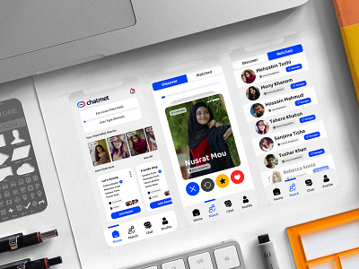 Chatting & Dating App UX/UI