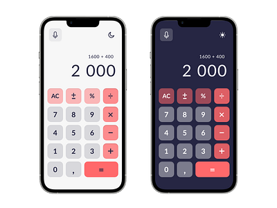 DailyUI 004: Calculator