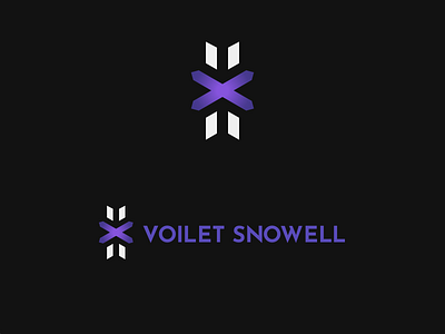 Voilet Snowell brand branding design flat graphic design icon illustration logo logodesign minimal