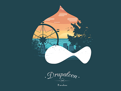 Drupalcon Barcelona t-shirt