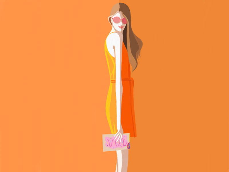 girl by coralt on Dribbble