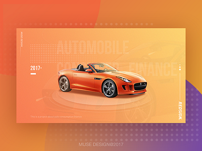 Automobile Consumer Finance app automobile color consumer design finance ui