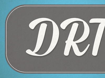 DRTv design graphic design type typeface typography