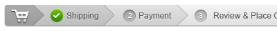 Checkout Progress checkout progress