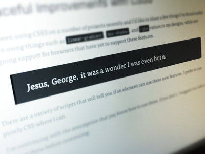 Jesus, George