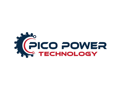 Picopower Logo design graphic design illustration