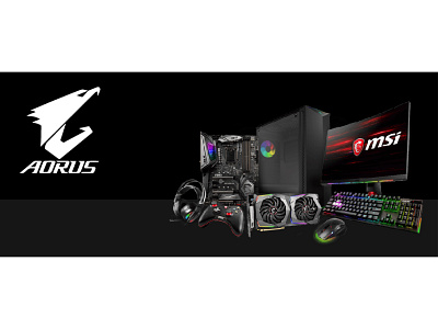 Aorus Computer Accessories design graphic design illustration