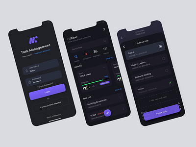 Task  management app case study