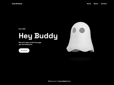 404 Error 404 animation css css3 design error ghost ghost 404 error page html html5 js landing landing page page ui
