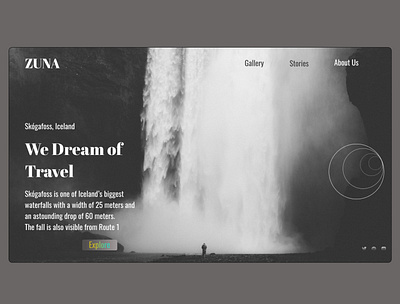 "We Dream Travel" |UI&UX Design| ui ux