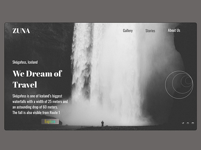 "We Dream Travel"
|UI&UX Design|