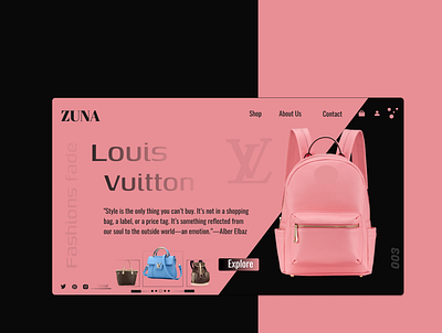 "Louis Vuitton" ui ux