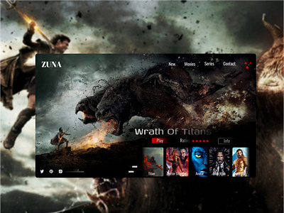 "Wrath Of Titans" ui ux