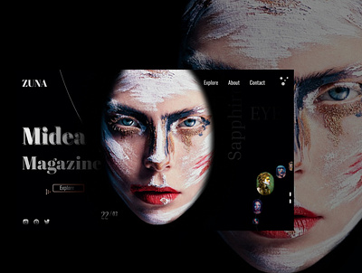 "Midea Magazine" ui ux