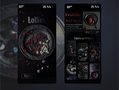 "Lollies" App Design app ui ux