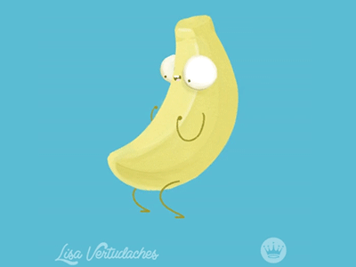 Thrusting candy banana animated gif banana bright candy cute gif hallmark hallmark ecards silly tgif