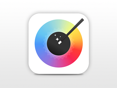 Photography iOS Icon #2 app icon ios ios icon magic magic wand mobile photography