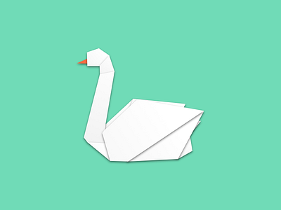 Origami swan origami swan