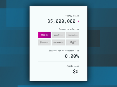 Pricing Calculator