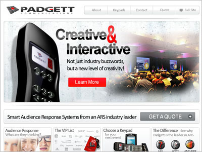 Padgett Tablet Site Development