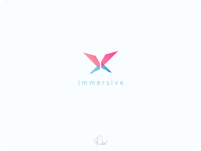 Immersive logo design logo vector